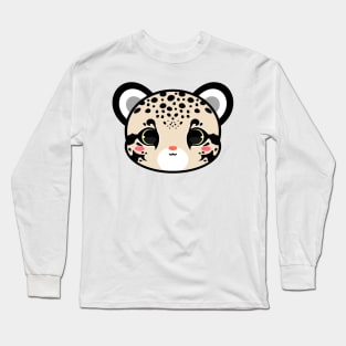 Cute Cloud Leopard Long Sleeve T-Shirt